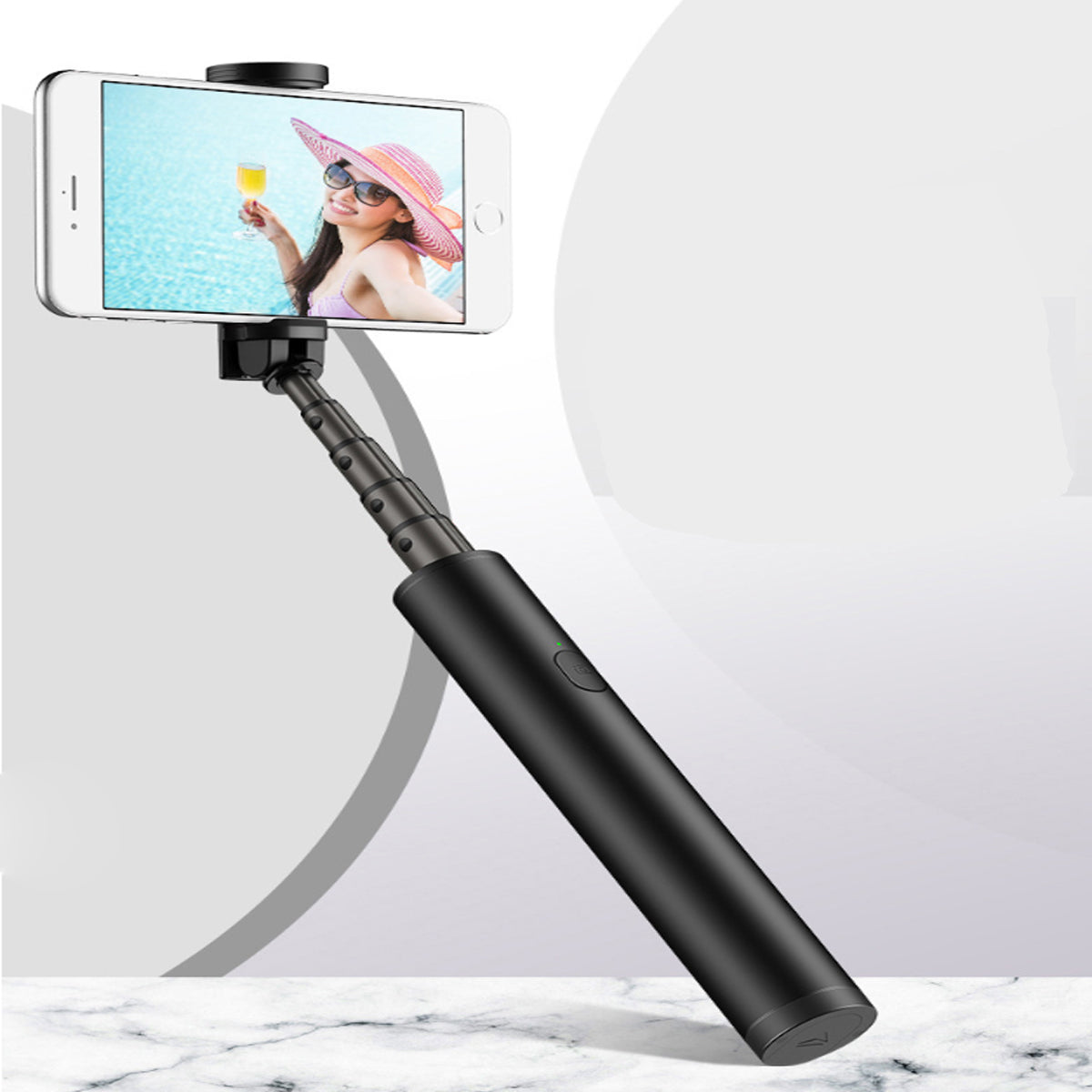 Invisi Mini Selfie Stick Extendable And Foldable